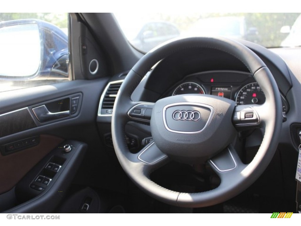 2016 Q5 2.0 TFSI Premium Plus quattro - Scuba Blue Metallic / Chestnut Brown photo #34