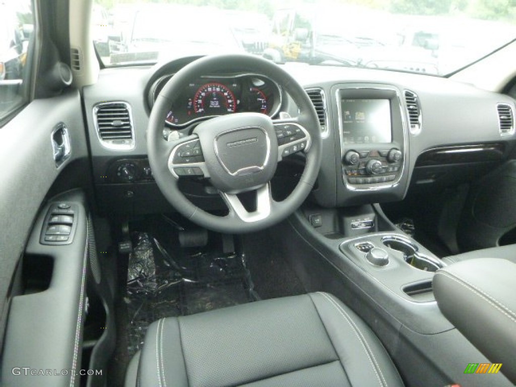 Black Interior 2015 Dodge Durango Citadel AWD Photo #106767851
