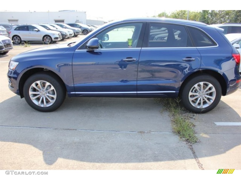 2016 Q5 2.0 TFSI Premium Plus quattro - Scuba Blue Metallic / Chestnut Brown photo #5