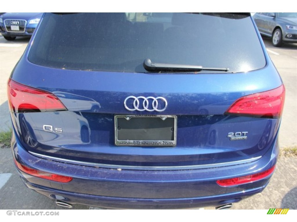 2016 Q5 2.0 TFSI Premium Plus quattro - Scuba Blue Metallic / Chestnut Brown photo #7