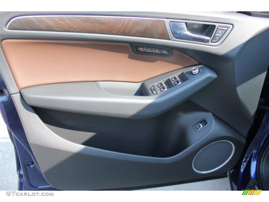 2016 Q5 2.0 TFSI Premium Plus quattro - Scuba Blue Metallic / Chestnut Brown photo #10