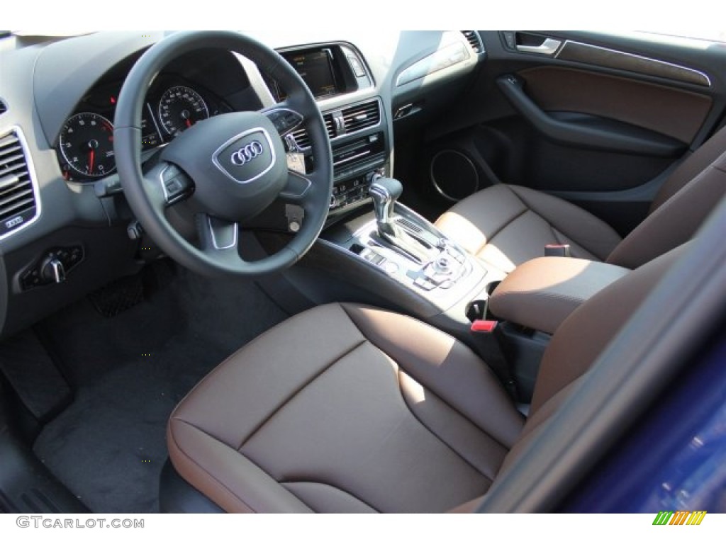 2016 Q5 2.0 TFSI Premium Plus quattro - Scuba Blue Metallic / Chestnut Brown photo #15