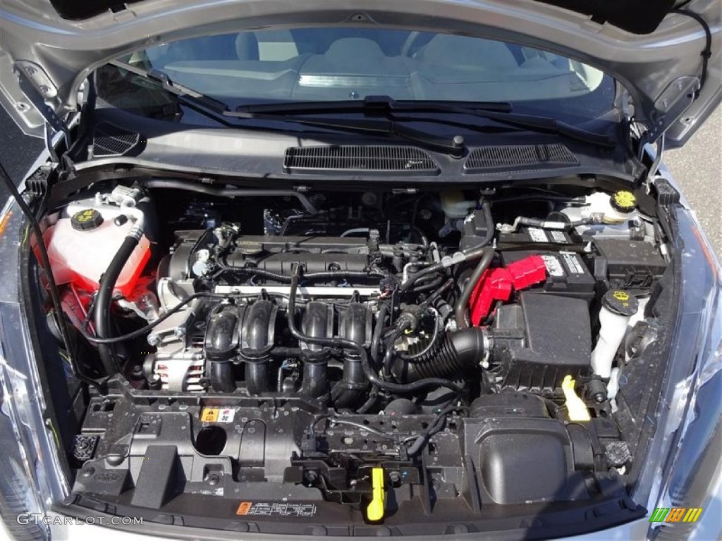 2016 Ford Fiesta S Sedan 1.6 Liter DOHC 16-Valve Ti-VCT 4 Cylinder Engine Photo #106768442