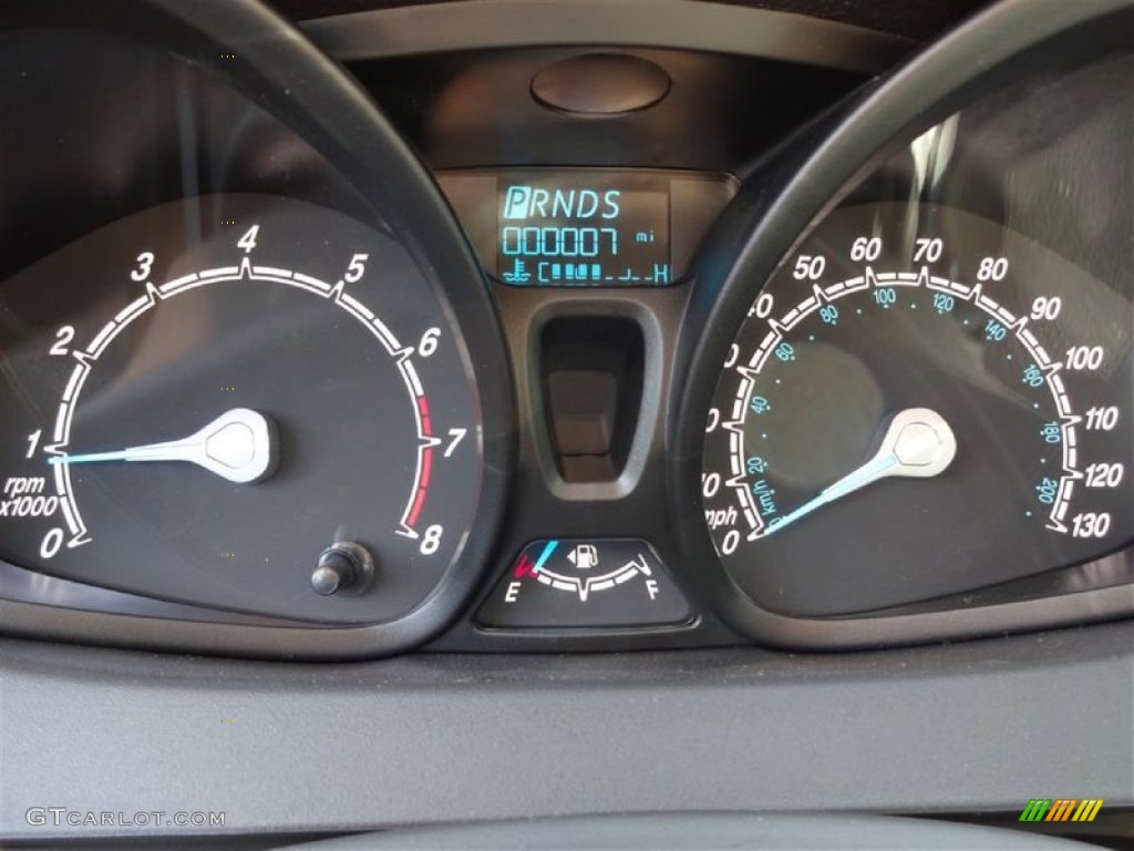 2016 Ford Fiesta S Sedan Gauges Photo #106768586