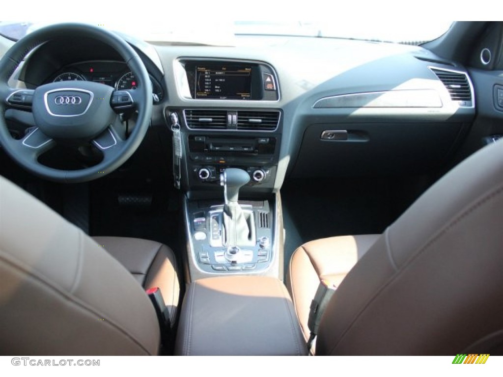 2016 Q5 2.0 TFSI Premium Plus quattro - Scuba Blue Metallic / Chestnut Brown photo #35