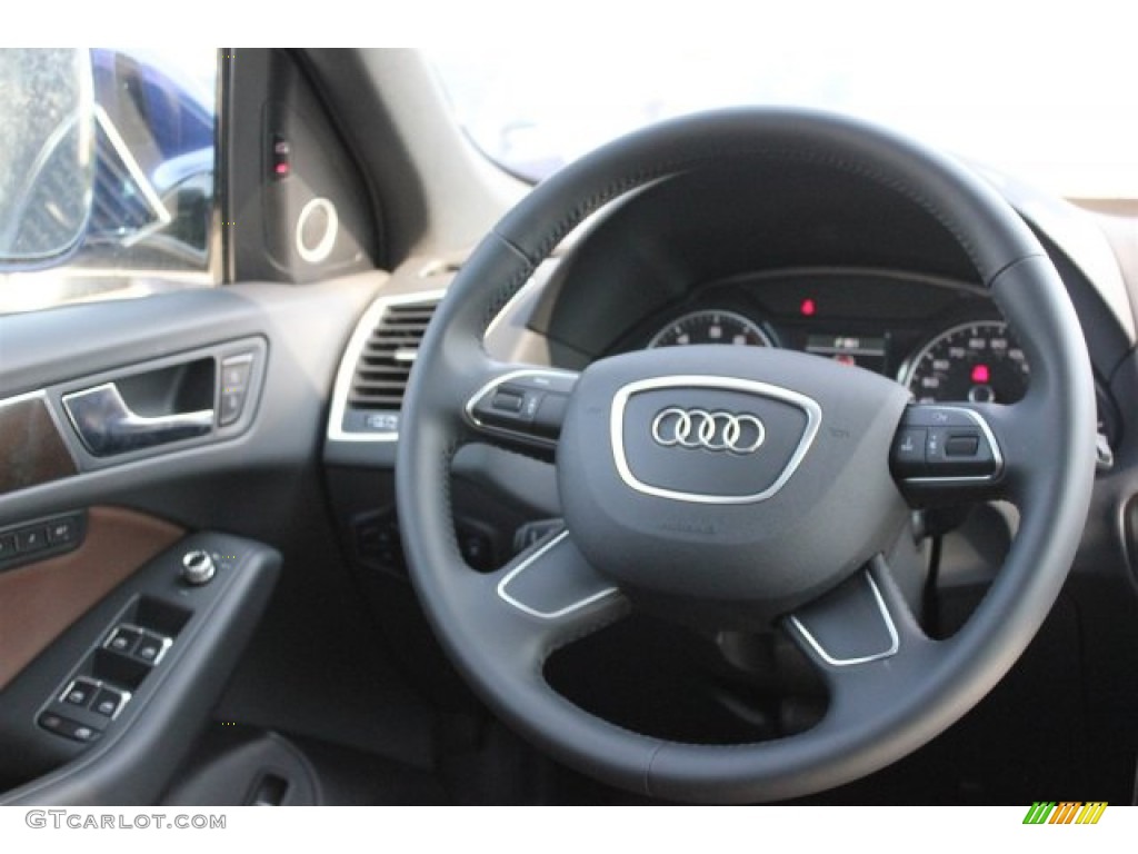 2016 Q5 2.0 TFSI Premium Plus quattro - Scuba Blue Metallic / Chestnut Brown photo #36