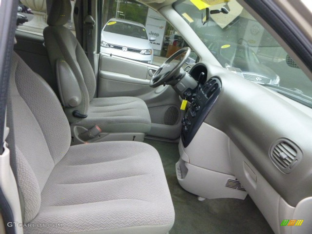 2007 Grand Caravan SXT - Linen Gold Metallic / Medium Slate Gray photo #4