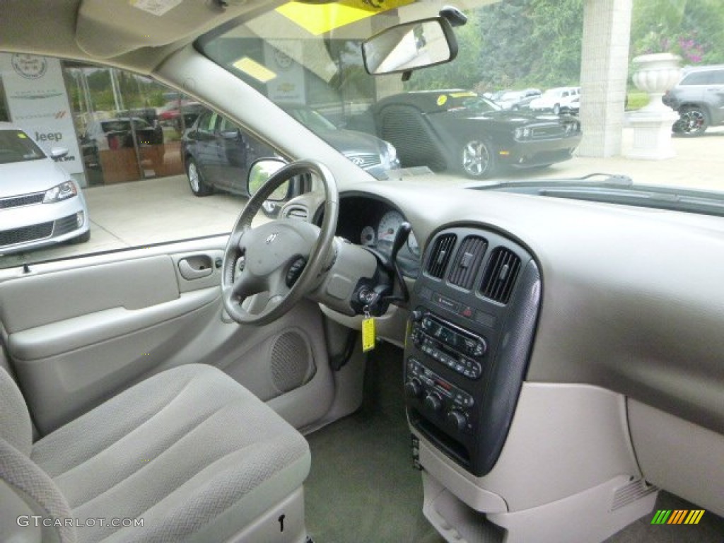 2007 Grand Caravan SXT - Linen Gold Metallic / Medium Slate Gray photo #5