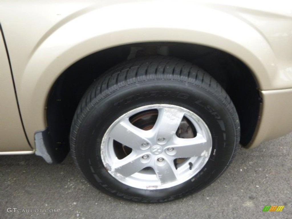 2007 Grand Caravan SXT - Linen Gold Metallic / Medium Slate Gray photo #6