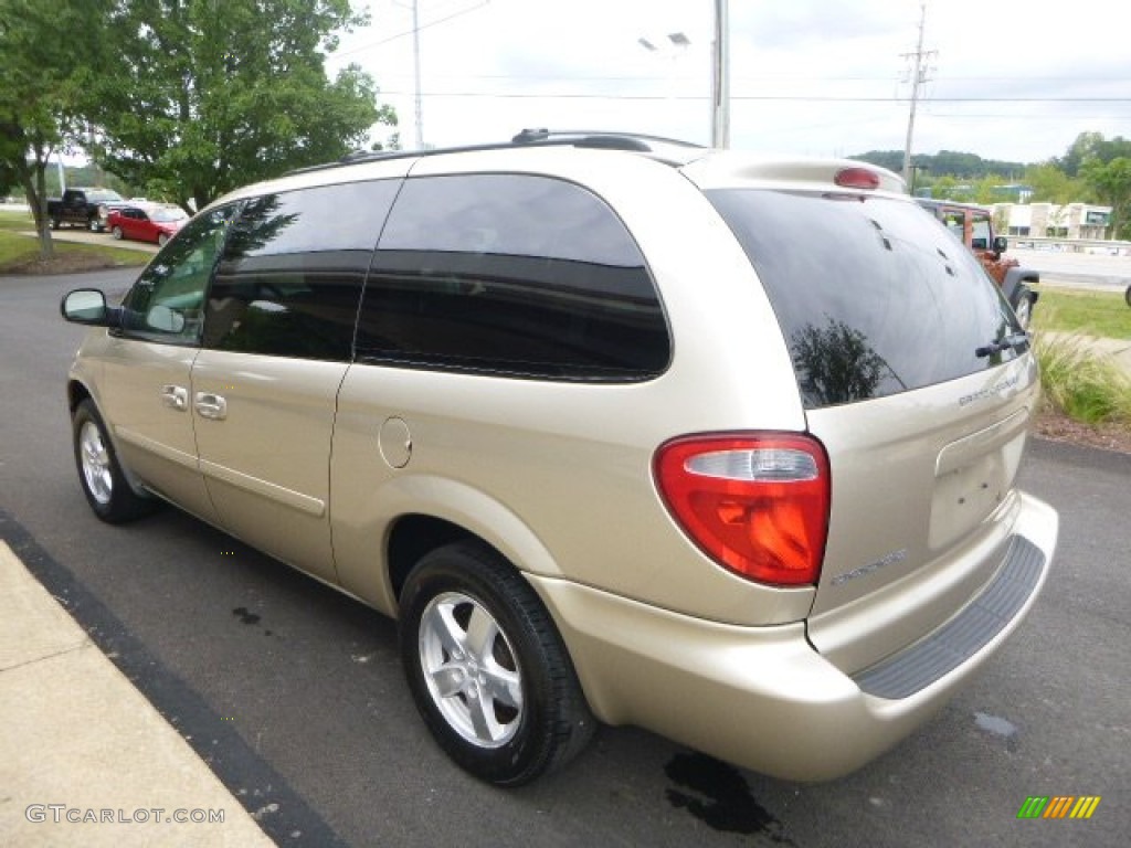 2007 Grand Caravan SXT - Linen Gold Metallic / Medium Slate Gray photo #11