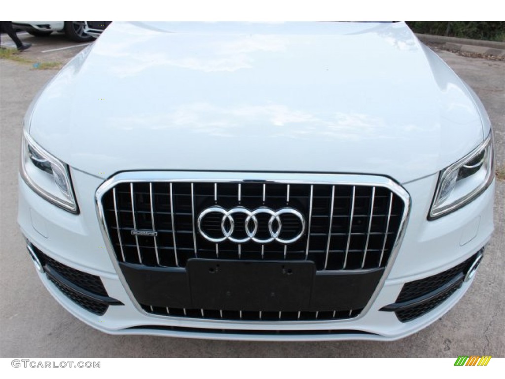 2016 Q5 3.0 TFSI Premium Plus quattro - Glacier White Metallic / Pistachio Beige photo #2