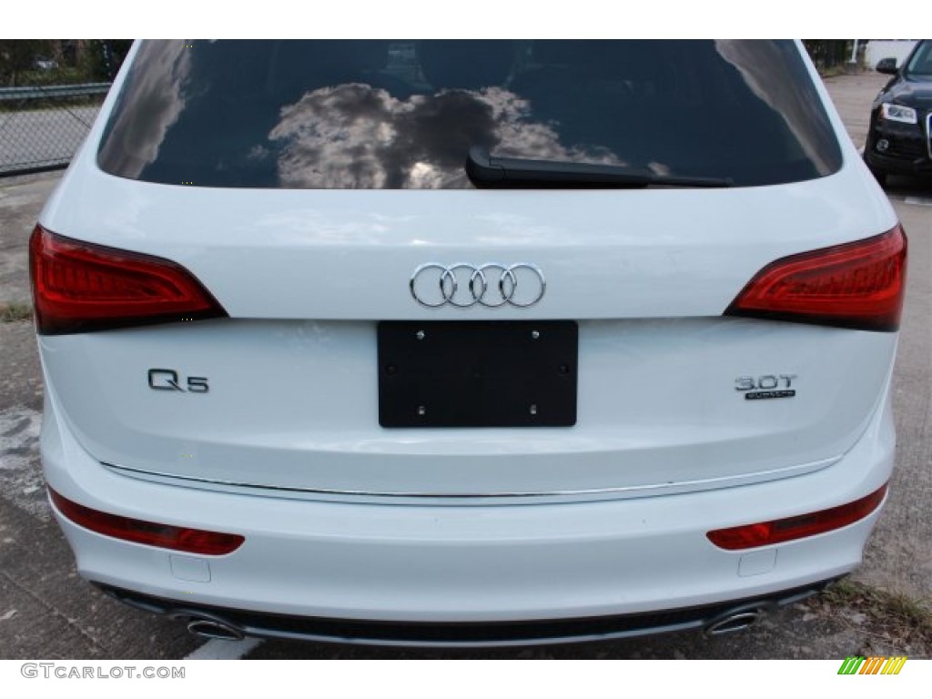 2016 Q5 3.0 TFSI Premium Plus quattro - Glacier White Metallic / Pistachio Beige photo #7
