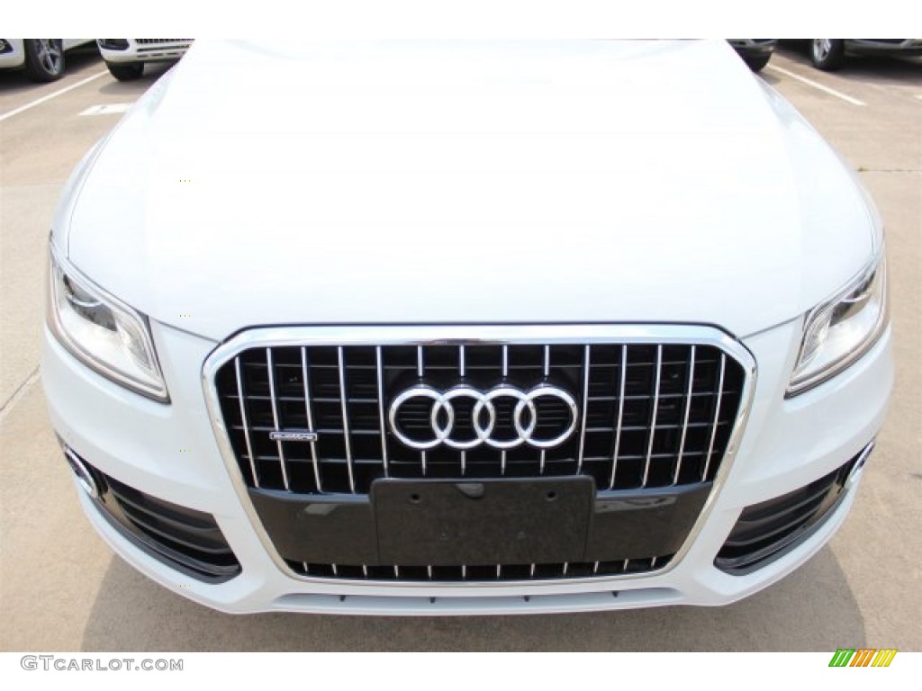 2016 Q5 2.0 TFSI Premium Plus quattro - Glacier White Metallic / Pistachio Beige photo #2