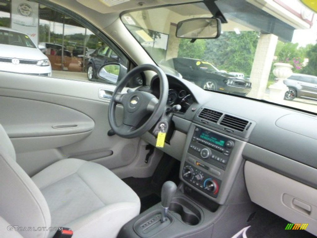 2007 Cobalt LS Coupe - Black / Gray photo #4