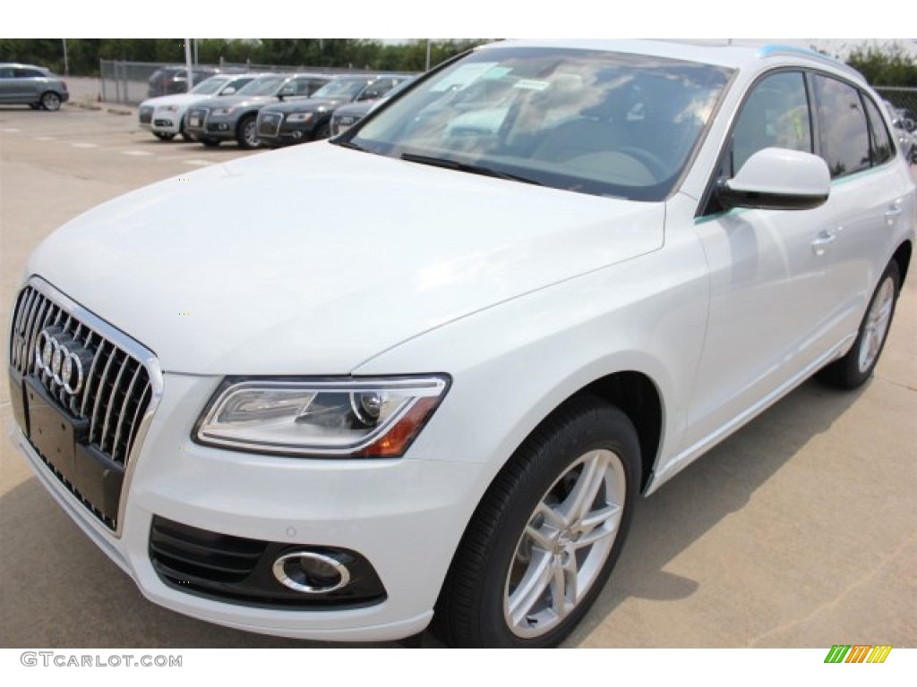 Glacier White Metallic 2016 Audi Q5 2.0 TFSI Premium Plus quattro Exterior Photo #106770590