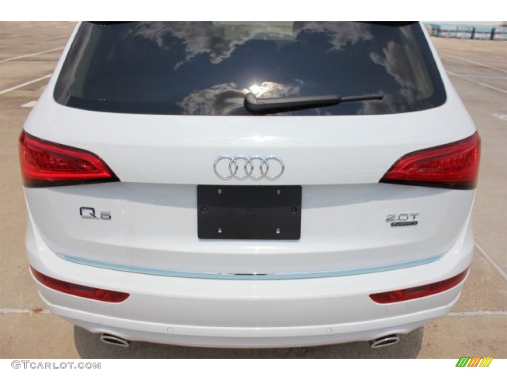2016 Q5 2.0 TFSI Premium Plus quattro - Glacier White Metallic / Pistachio Beige photo #7