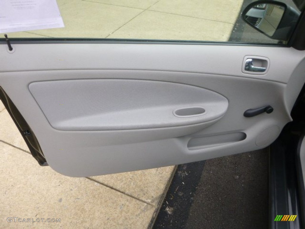 2007 Cobalt LS Coupe - Black / Gray photo #13