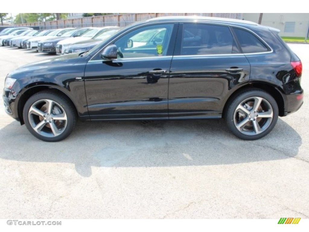 Mythos Black Metallic 2016 Audi Q5 3.0 TFSI Premium Plus quattro Exterior Photo #106771430