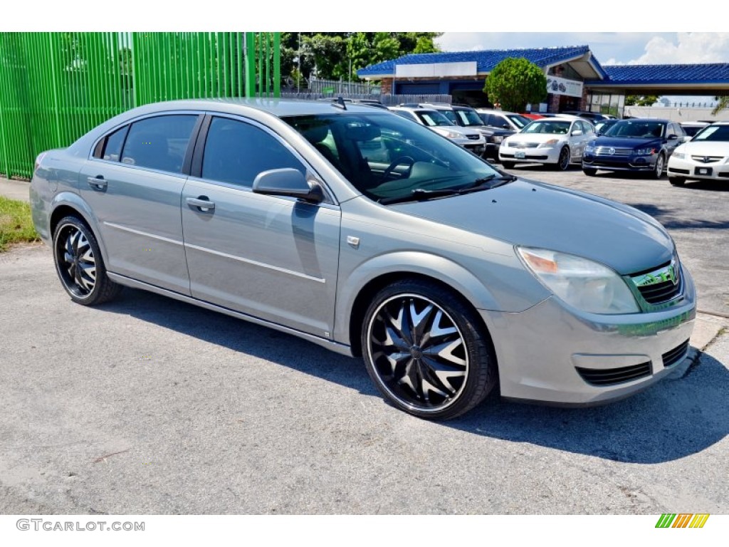 2008 Aura XE 3.5 - Ocean Mist / Gray photo #4