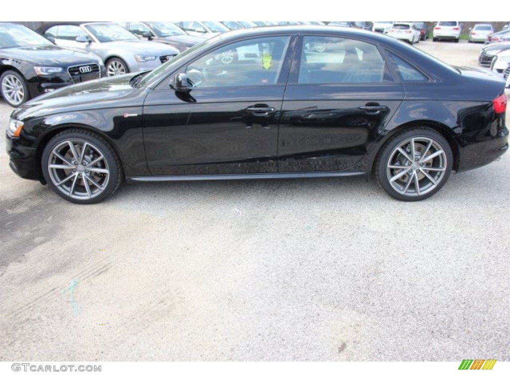 Mythos Black Metallic 2016 Audi S4 Premium Plus 3.0 TFSI quattro Exterior Photo #106773284