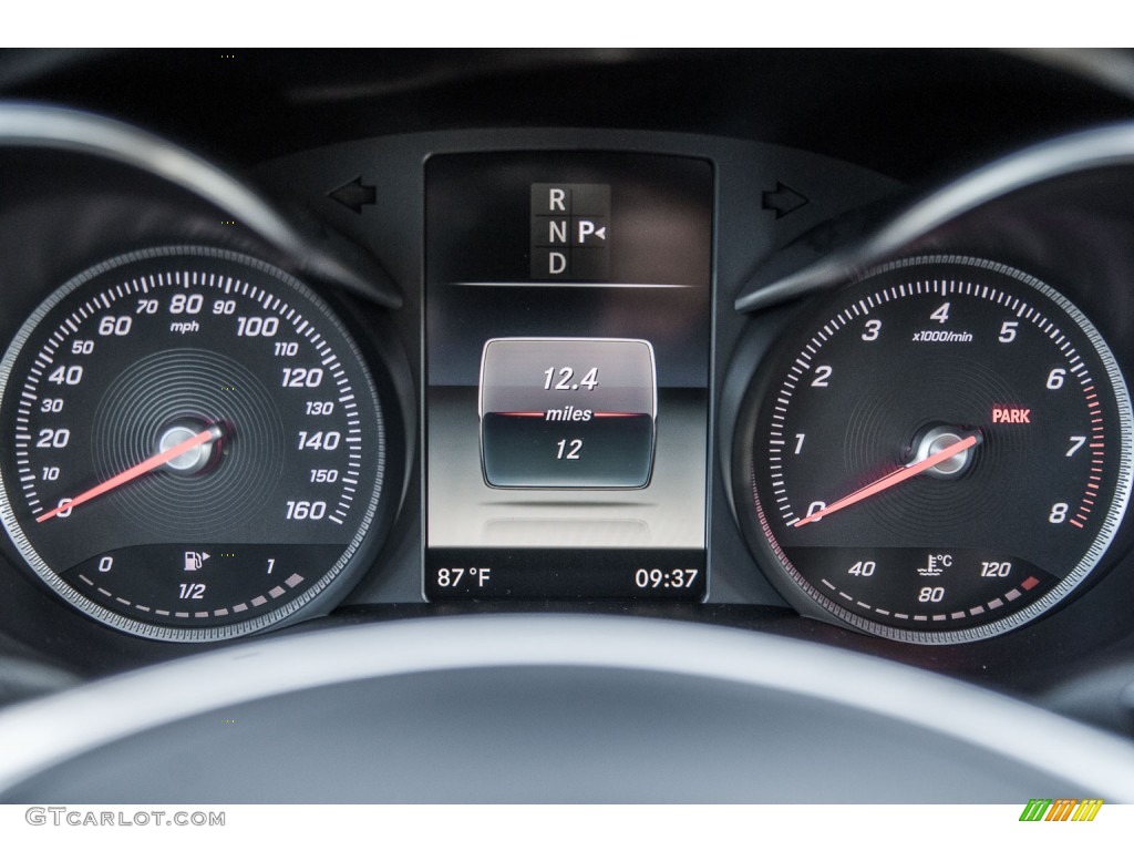 2016 Mercedes-Benz C 300 Sedan Gauges Photo #106773338