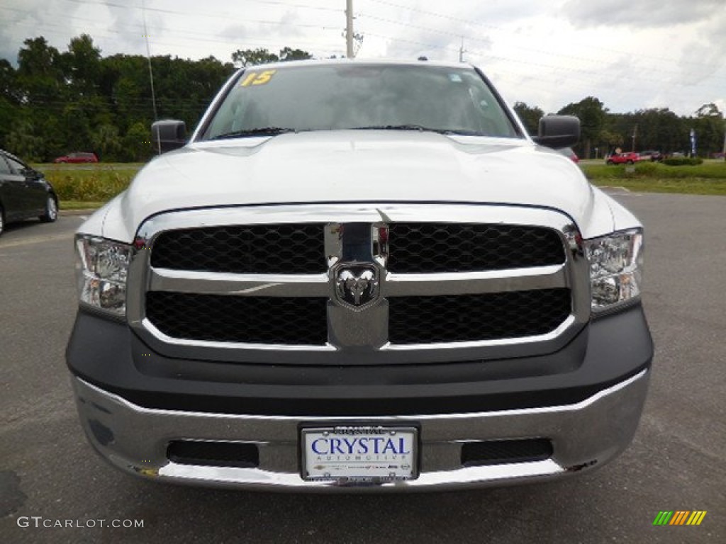 2015 1500 Tradesman Regular Cab - Bright White / Black/Diesel Gray photo #12