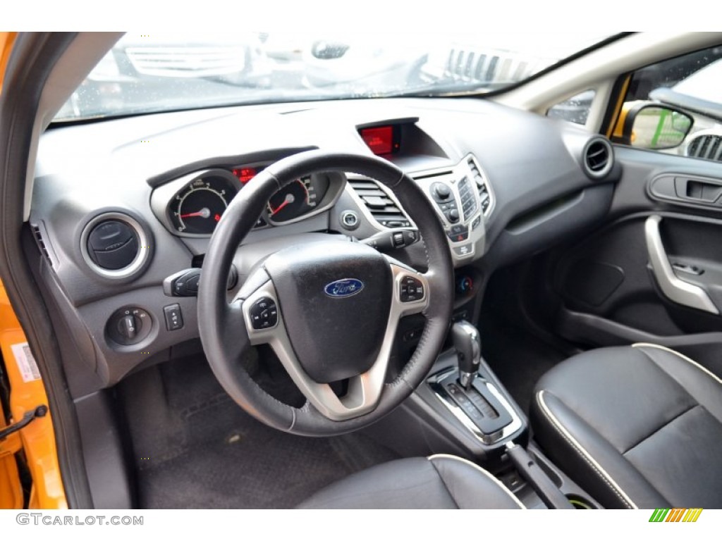 2011 Ford Fiesta SES Hatchback Interior Color Photos