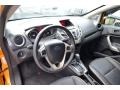 Plum/Charcoal Black Leather Interior Photo for 2011 Ford Fiesta #106774997