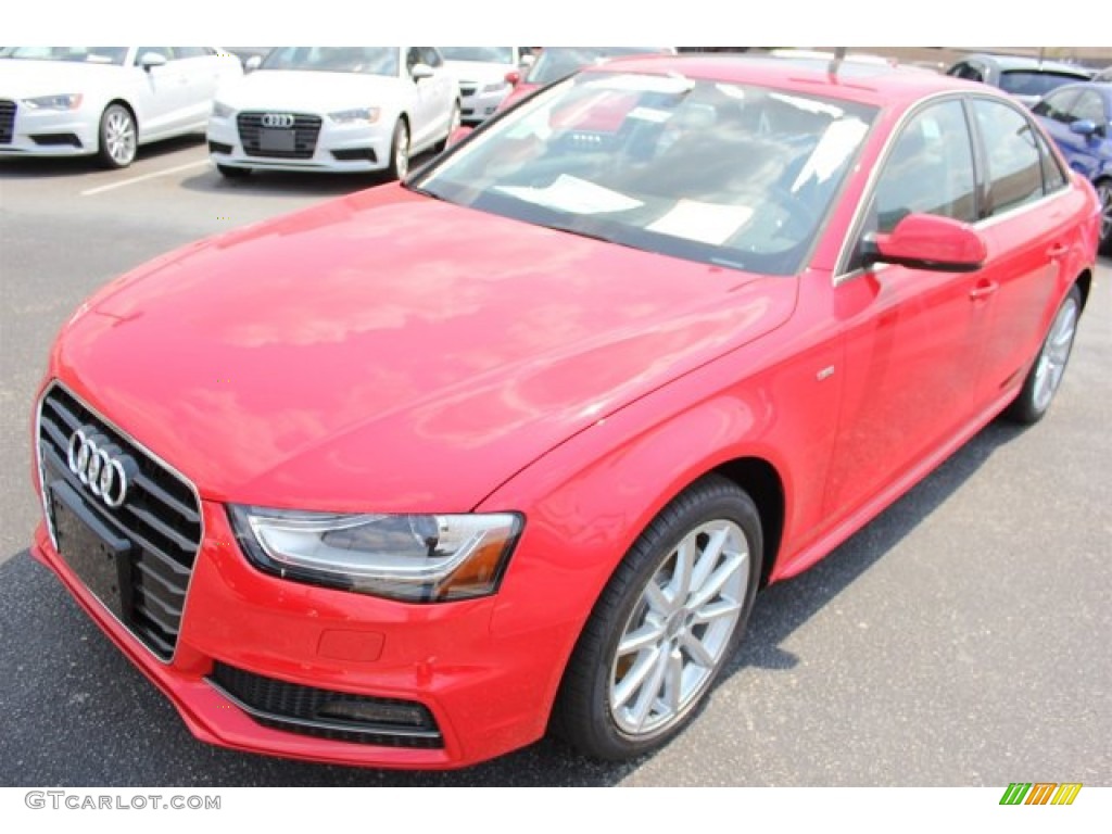 Misano Red Pearl 2016 Audi A4 2.0T Premium Plus Exterior Photo #106775021