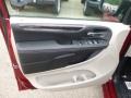 Black/Light Graystone 2016 Chrysler Town & Country Touring-L Door Panel