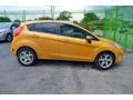 2011 Yellow Blaze Metallic Tri-Coat Ford Fiesta SES Hatchback  photo #24