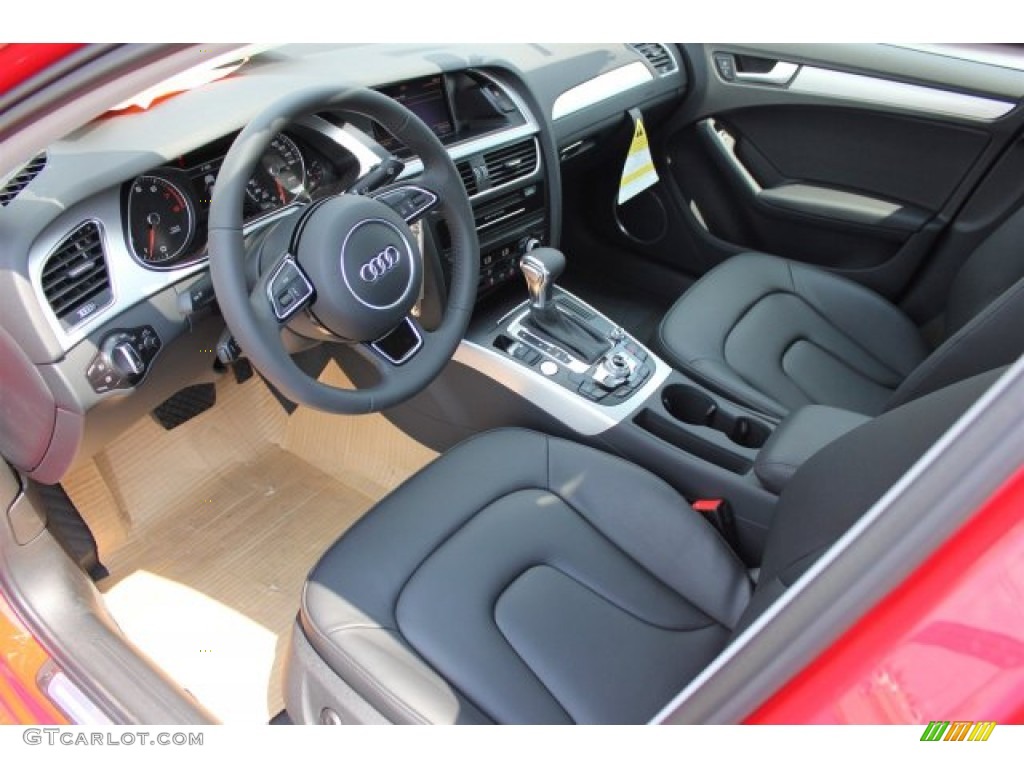 Black Interior 2016 Audi A4 2.0T Premium Plus Photo #106775228