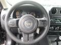 2016 Jeep Patriot Dark Slate Gray Interior Steering Wheel Photo