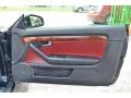 2005 Audi A4 Red Interior Door Panel Photo