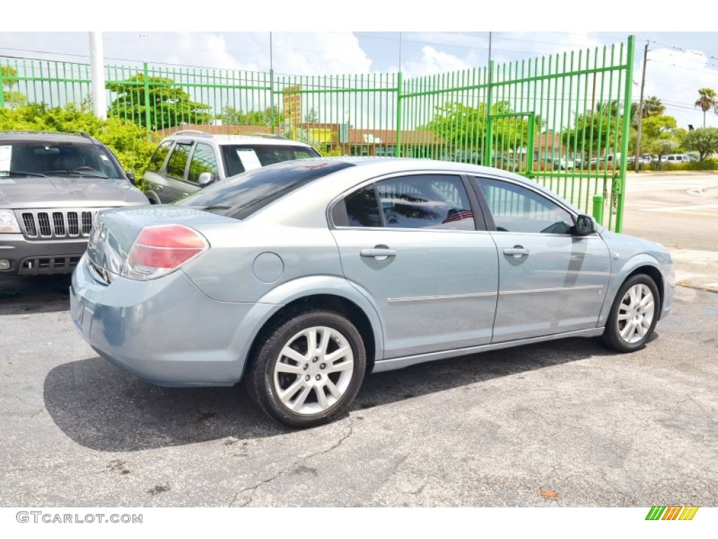 2007 Aura XE - Ocean Mist Metallic / Tan photo #28