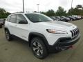 Bright White 2016 Jeep Cherokee Trailhawk 4x4 Exterior