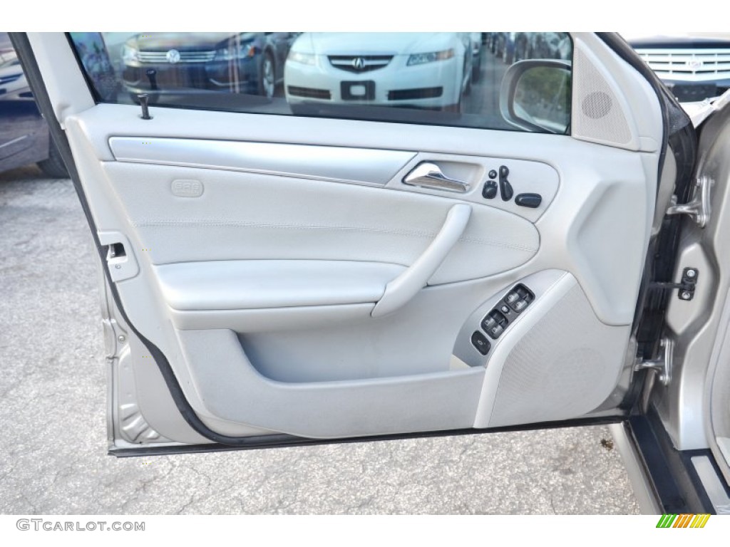 2005 Mercedes-Benz C 230 Kompressor Sedan Ash Door Panel Photo #106778784