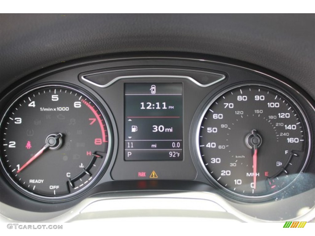 2016 Audi A3 1.8 Premium Gauges Photo #106779356