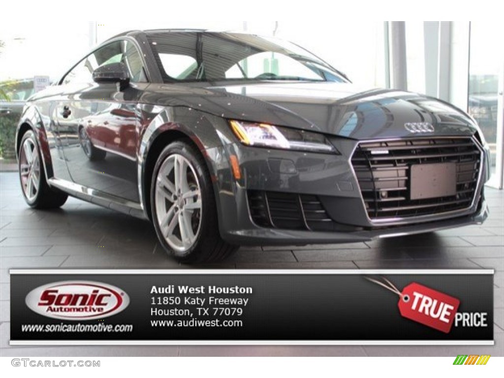 2016 TT 2.0T quattro Coupe - Nano Gray Metallic / Black photo #1