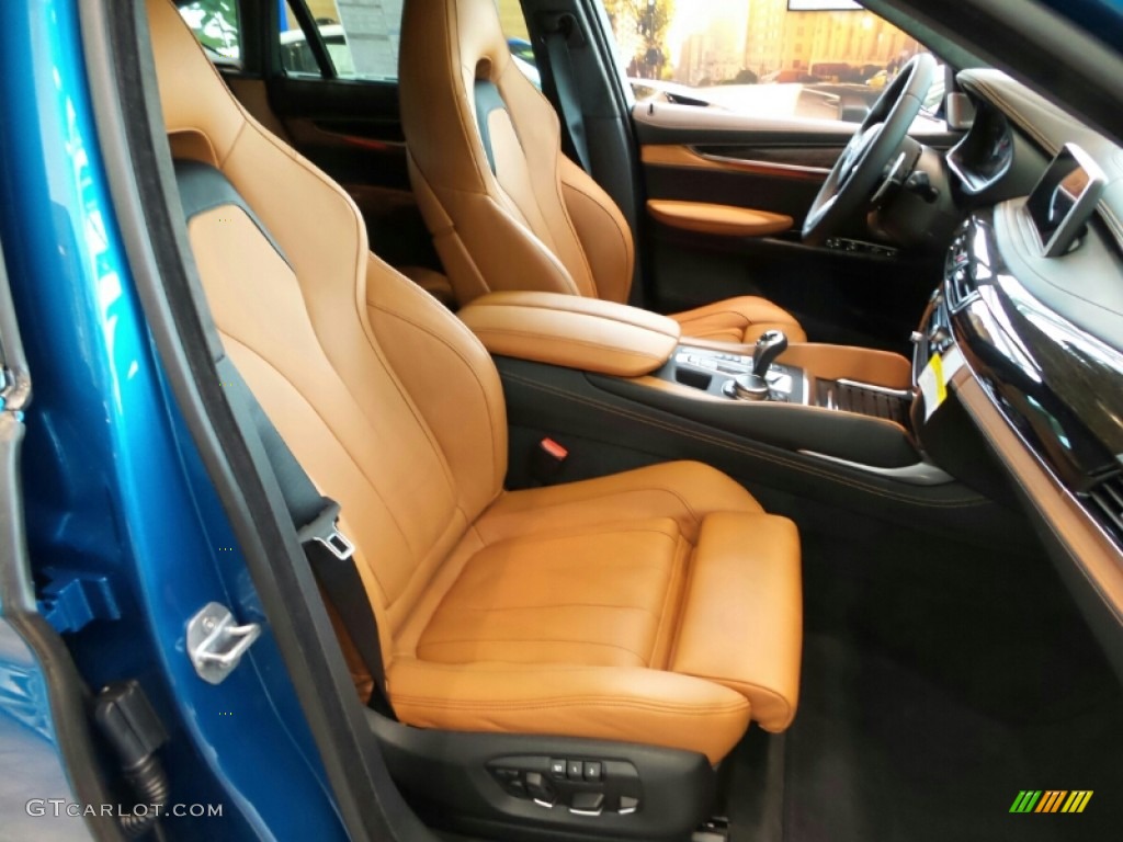 Aragon Brown Interior 2016 BMW X6 M Standard X6 M Model Photo #106779893