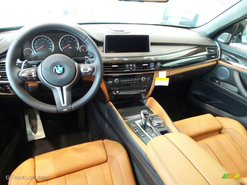 Aragon Brown Interior 2016 BMW X6 M Standard X6 M Model Photo #106779911