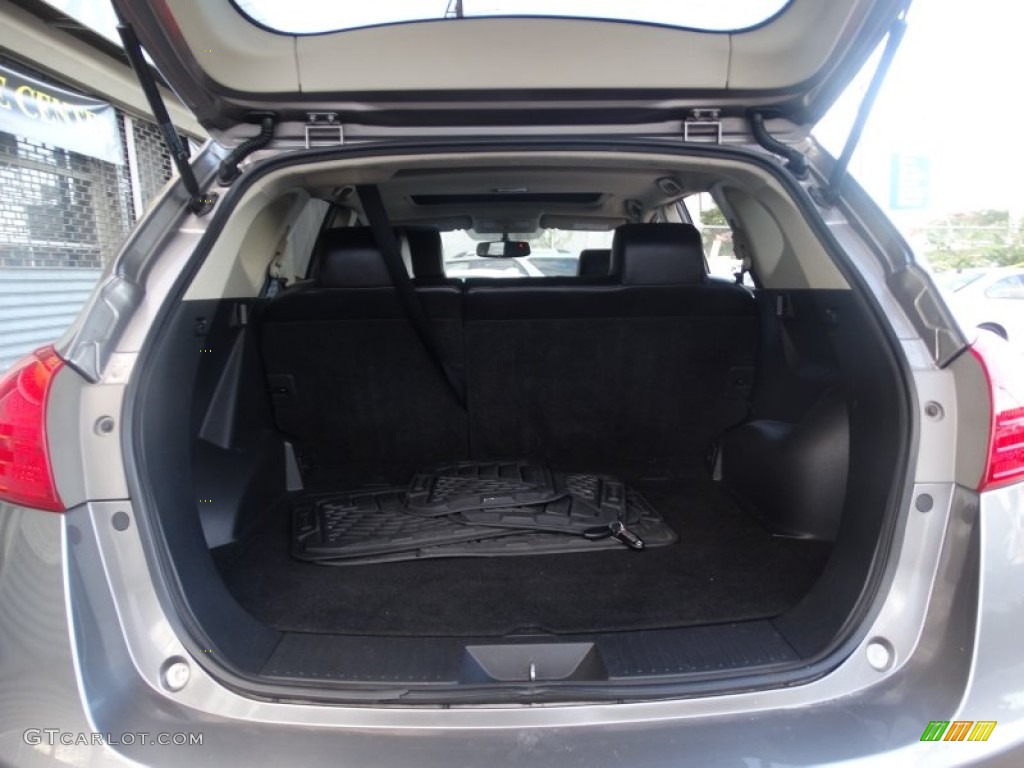 2008 Rogue SL AWD - Iridium Graphite Metallic / Black/Red photo #25