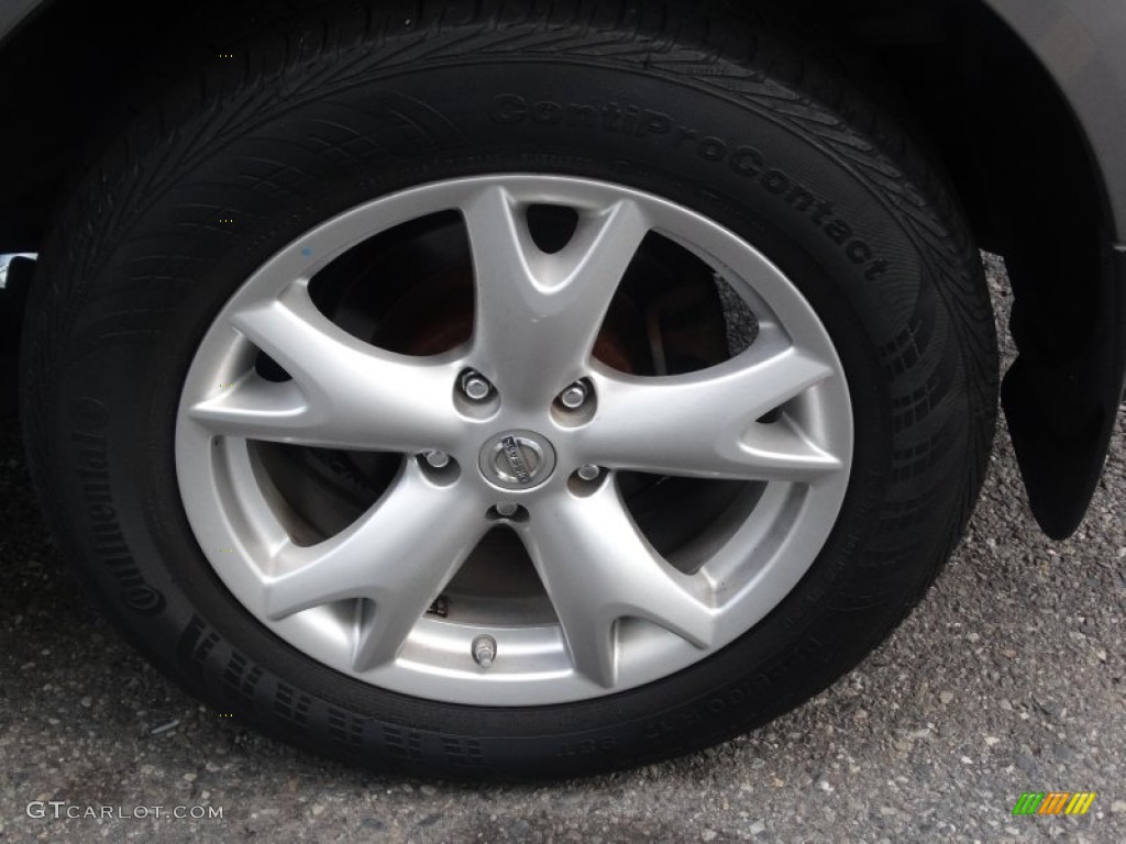 2008 Rogue SL AWD - Iridium Graphite Metallic / Black/Red photo #27