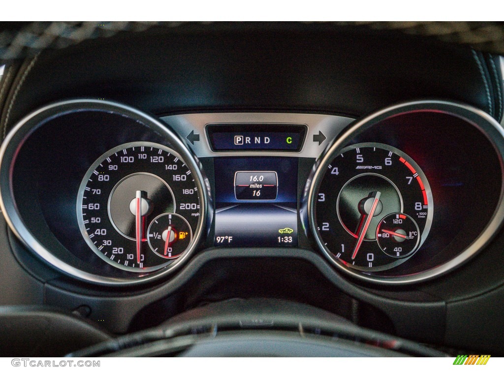 2016 Mercedes-Benz SL 63 AMG Roadster Gauges Photo #106782029