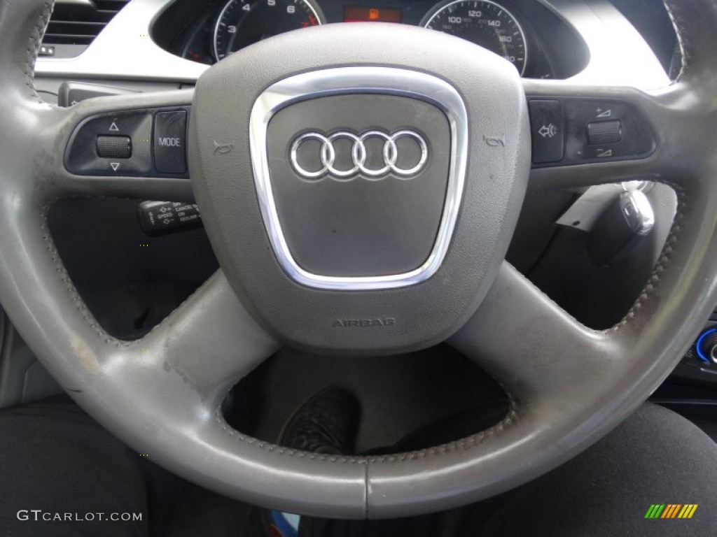 2009 A4 3.2 quattro Sedan - Aruba Blue Pearl Effect / Light Grey photo #9