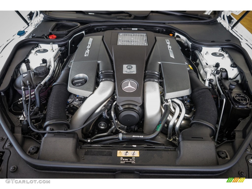 2016 Mercedes-Benz SL 63 AMG Roadster 5.5 Liter AMG DI biturbo DOHC 32-Valve VVT V8 Engine Photo #106782056
