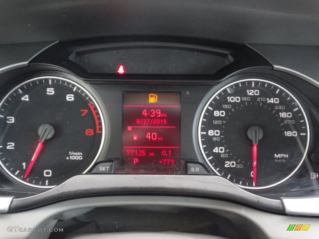 2009 A4 3.2 quattro Sedan - Aruba Blue Pearl Effect / Light Grey photo #10
