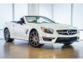 2016 designo Diamond White Metallic Mercedes-Benz SL 63 AMG Roadster  photo #12