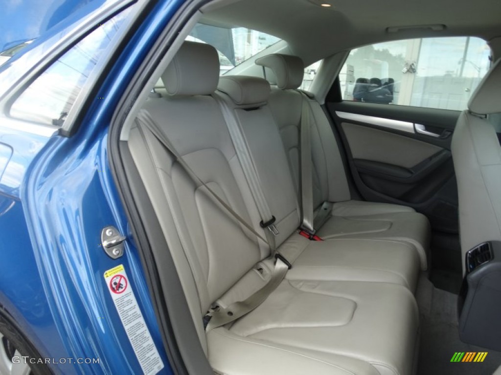 2009 A4 3.2 quattro Sedan - Aruba Blue Pearl Effect / Light Grey photo #19