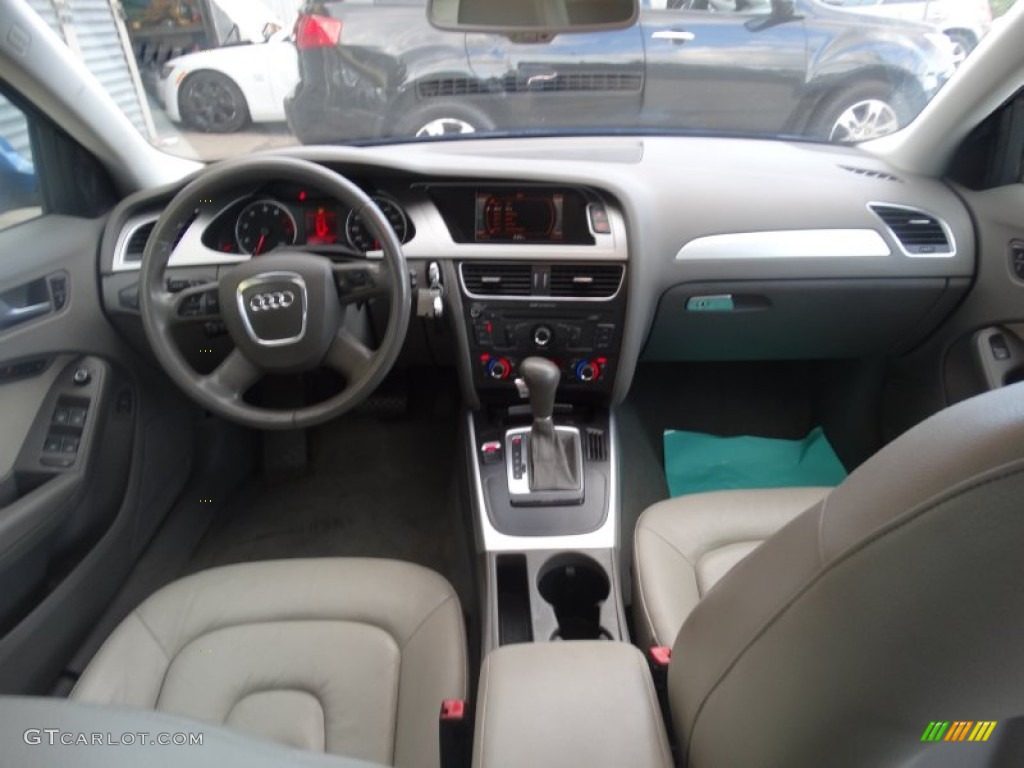 2009 A4 3.2 quattro Sedan - Aruba Blue Pearl Effect / Light Grey photo #22